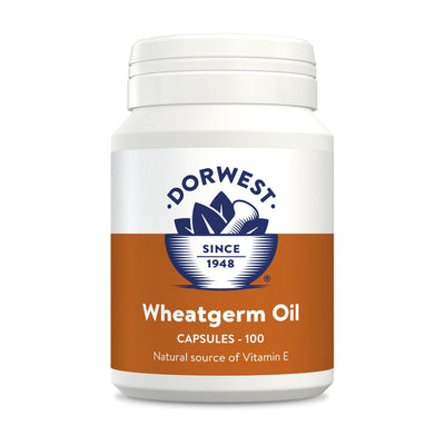 Dorwest Herbs Wheatgerm Oil For Dogs/Cats 100 Capsules - Ormskirk Pets