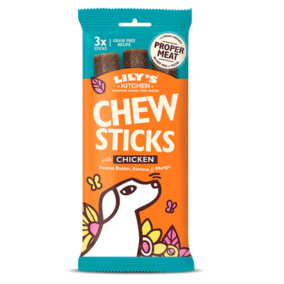 Lily's Kitchen Dog Chew Sticks with Chicken 120g - Ormskirk Pets