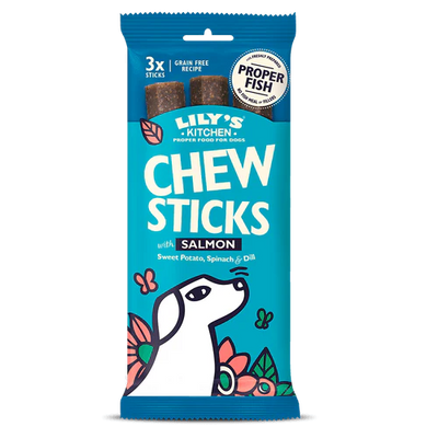 Lily's Kitchen Dog Chew Sticks with Salmon 120g - Ormskirk Pets