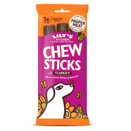 Lily's Kitchen Dog Chew Sticks with Turkey 120g - Ormskirk Pets