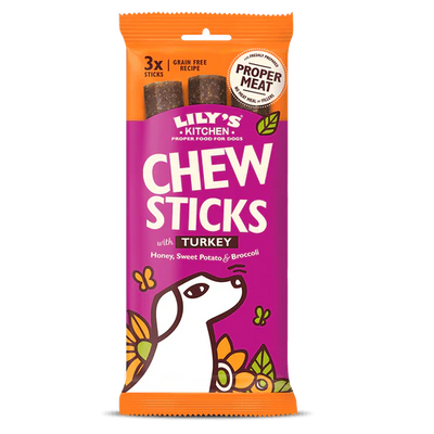 Lily's Kitchen Dog Chew Sticks with Turkey 120g - Ormskirk Pets