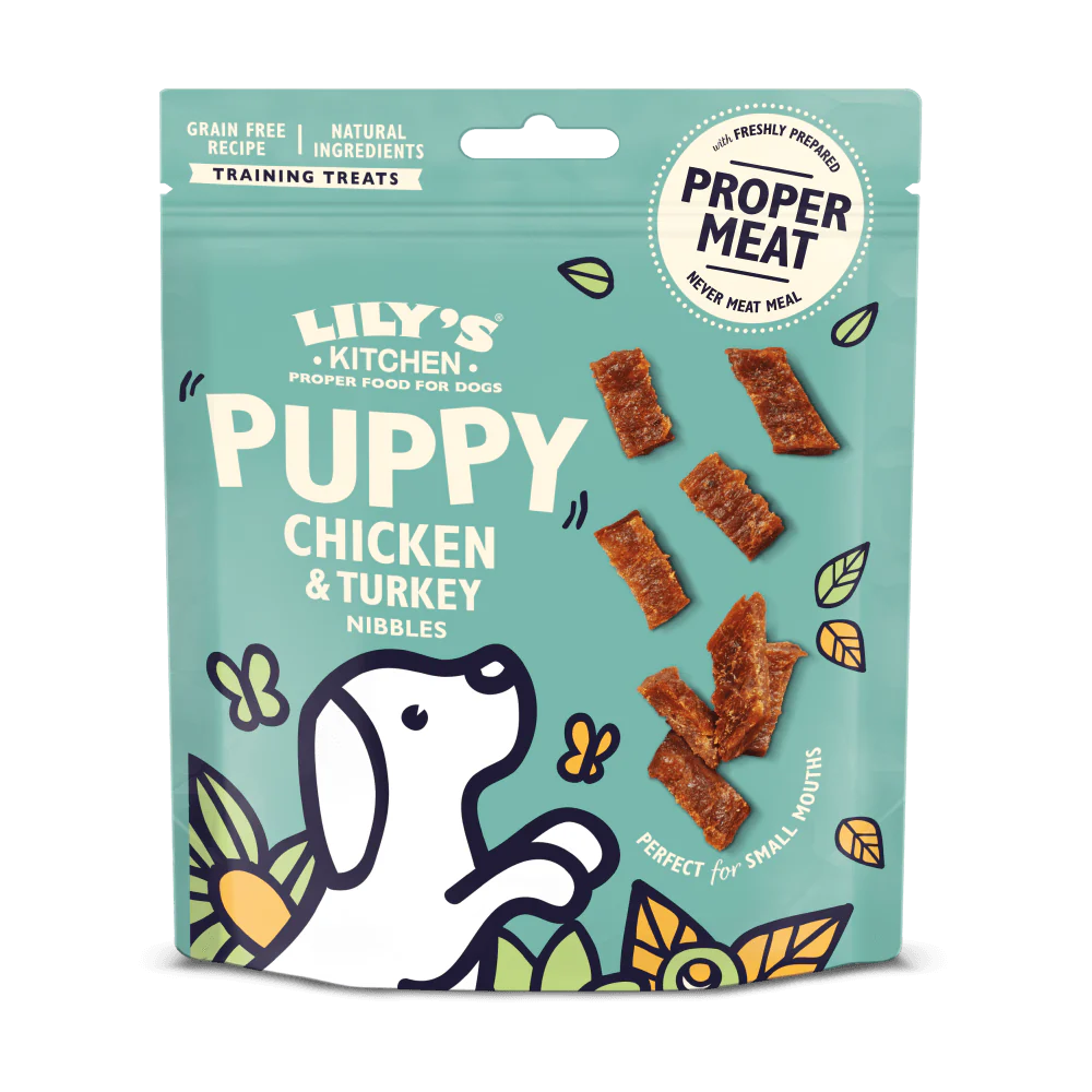 Lily's Kitchen Puppy Treats Chicken & Turkey Nibbles 70g - Ormskirk Pets