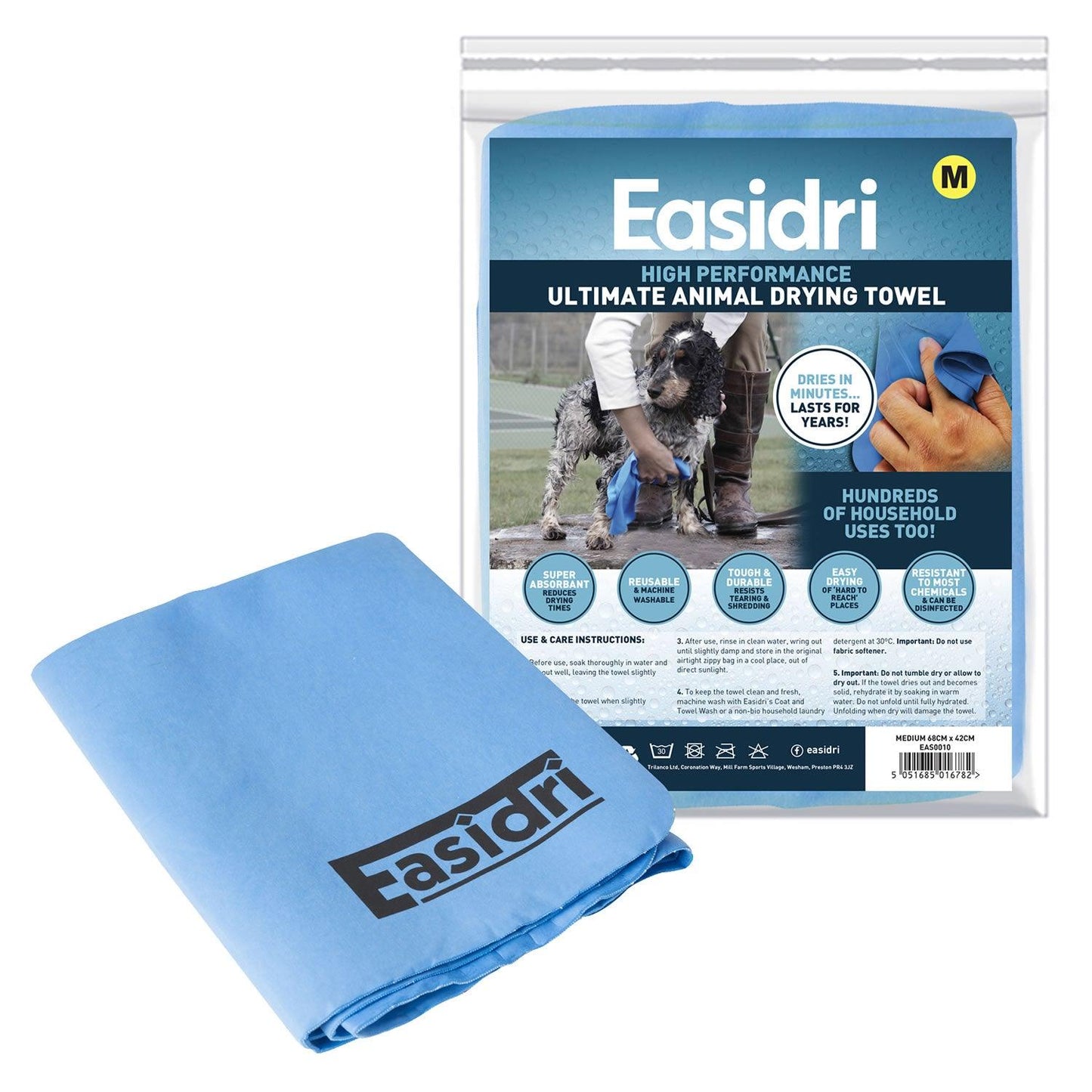 Easidri Ultimate Drying Towel Medium - Ormskirk Pets