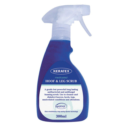 Keratex Medicated Hoof & Leg Scrub 300ml - Ormskirk Pets