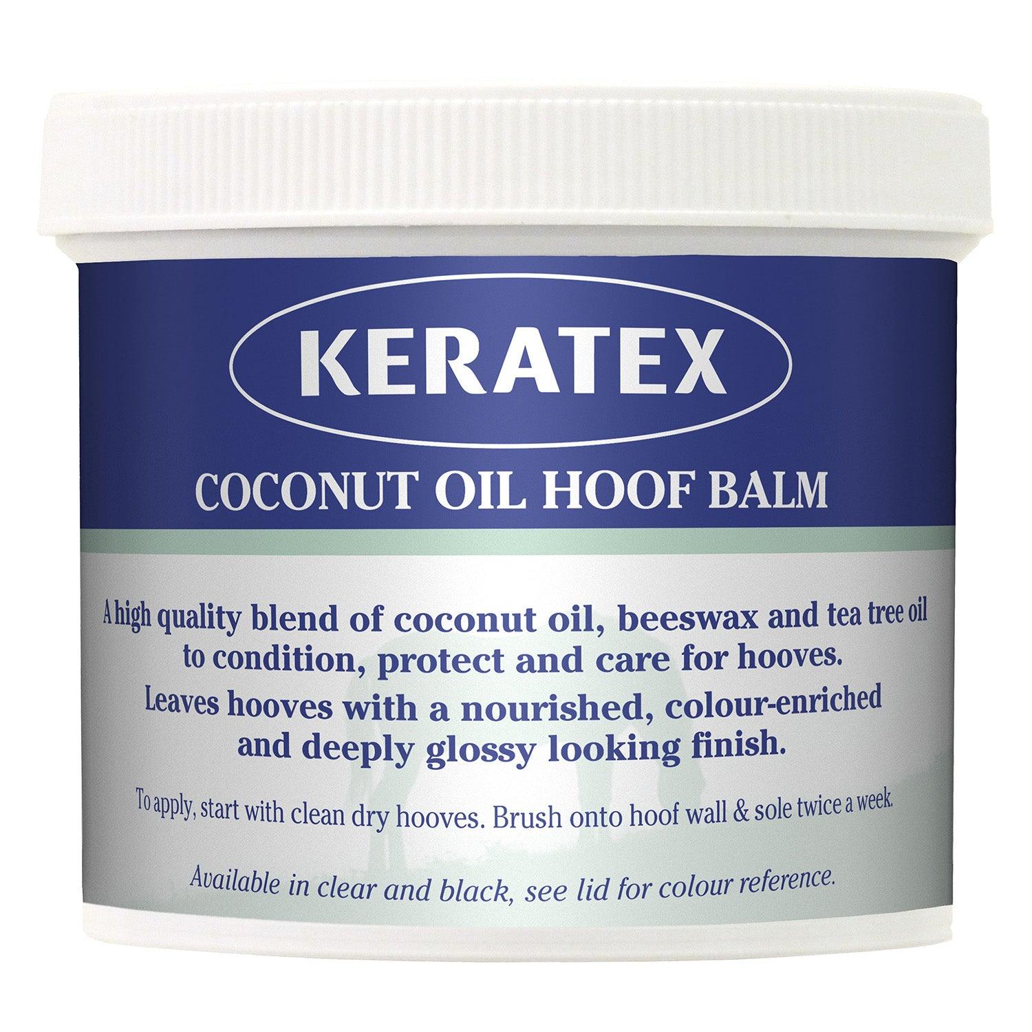 Keratex Coconut Oil Hoof Balm Clear X 400g - Ormskirk Pets