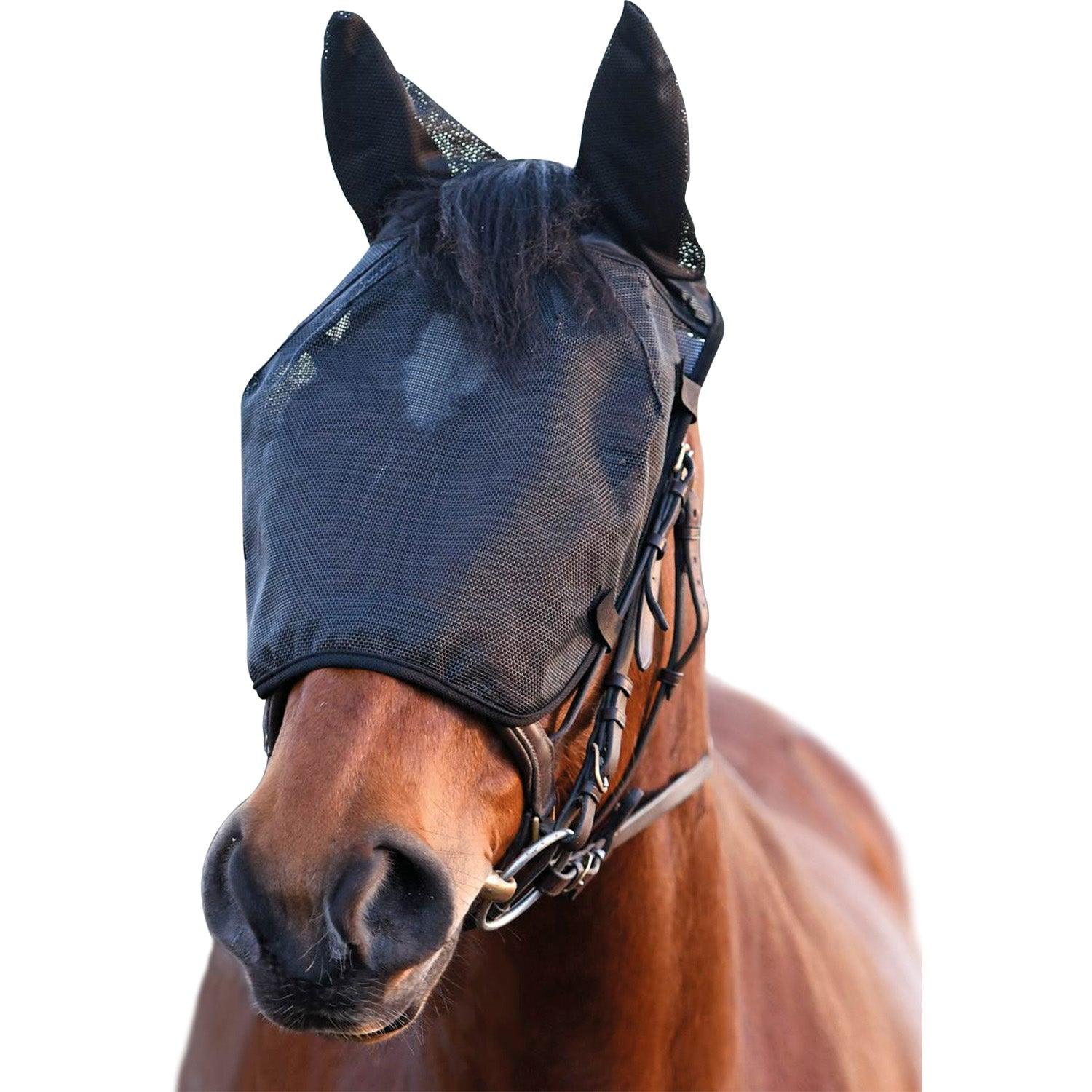 Equilibrium Net Relief Riding Mask Large Black - Ormskirk Pets