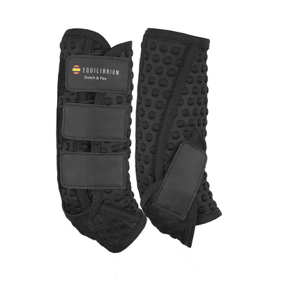 EQUILIBRIUM STRETCH & FLEX TRAINING WRAPS BLACK