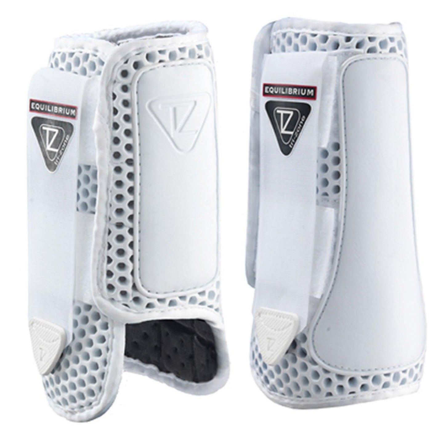 Equilibrium Tri-Zone Impact Sports Boots White Front Small - Ormskirk Pets