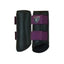 EQUILIBRIUM TRI-ZONE BRUSHING BOOTS BLACK/PLUM - Ormskirk Pets