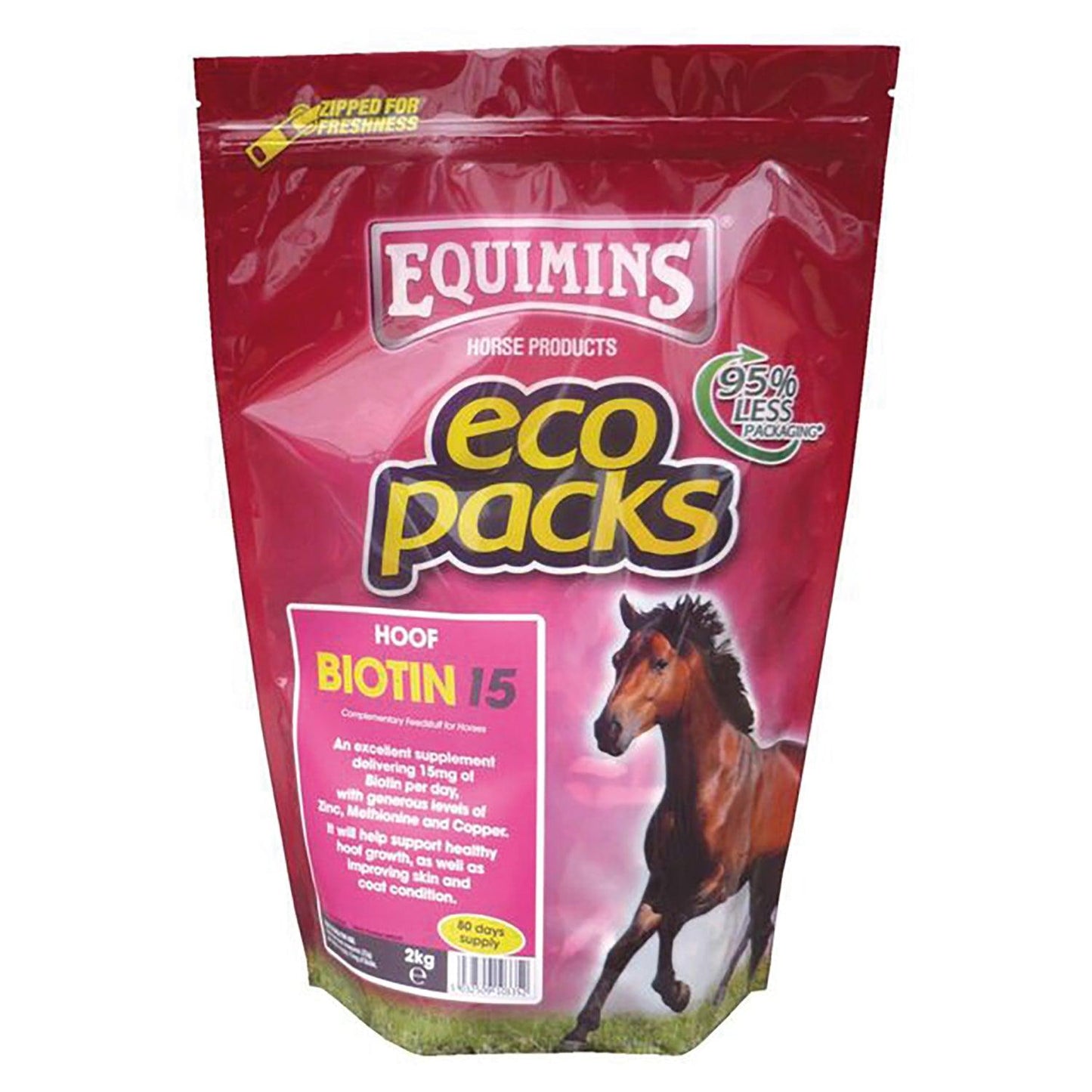 Equimins Biotin 15 2Kg Eco Pack - Ormskirk Pets