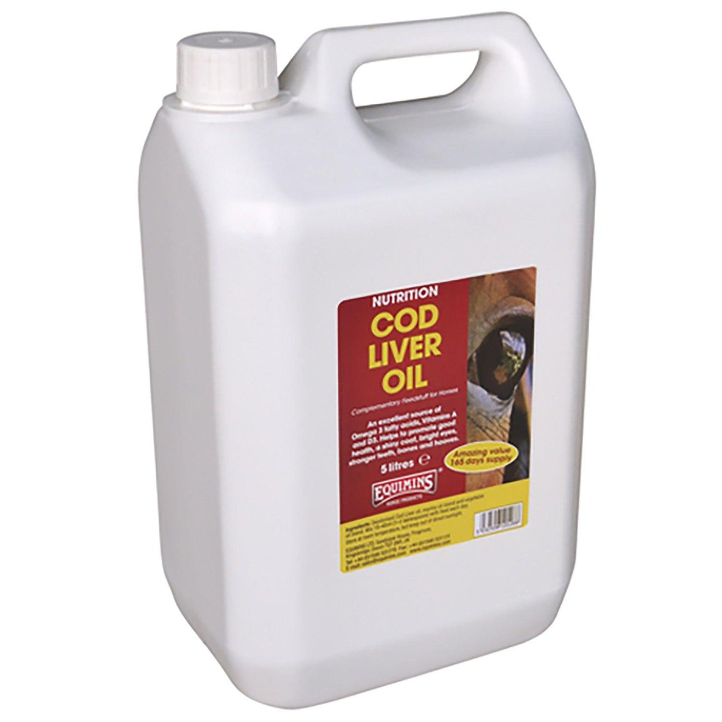 Equimins Cod Liver Oil 5Ltr - Ormskirk Pets