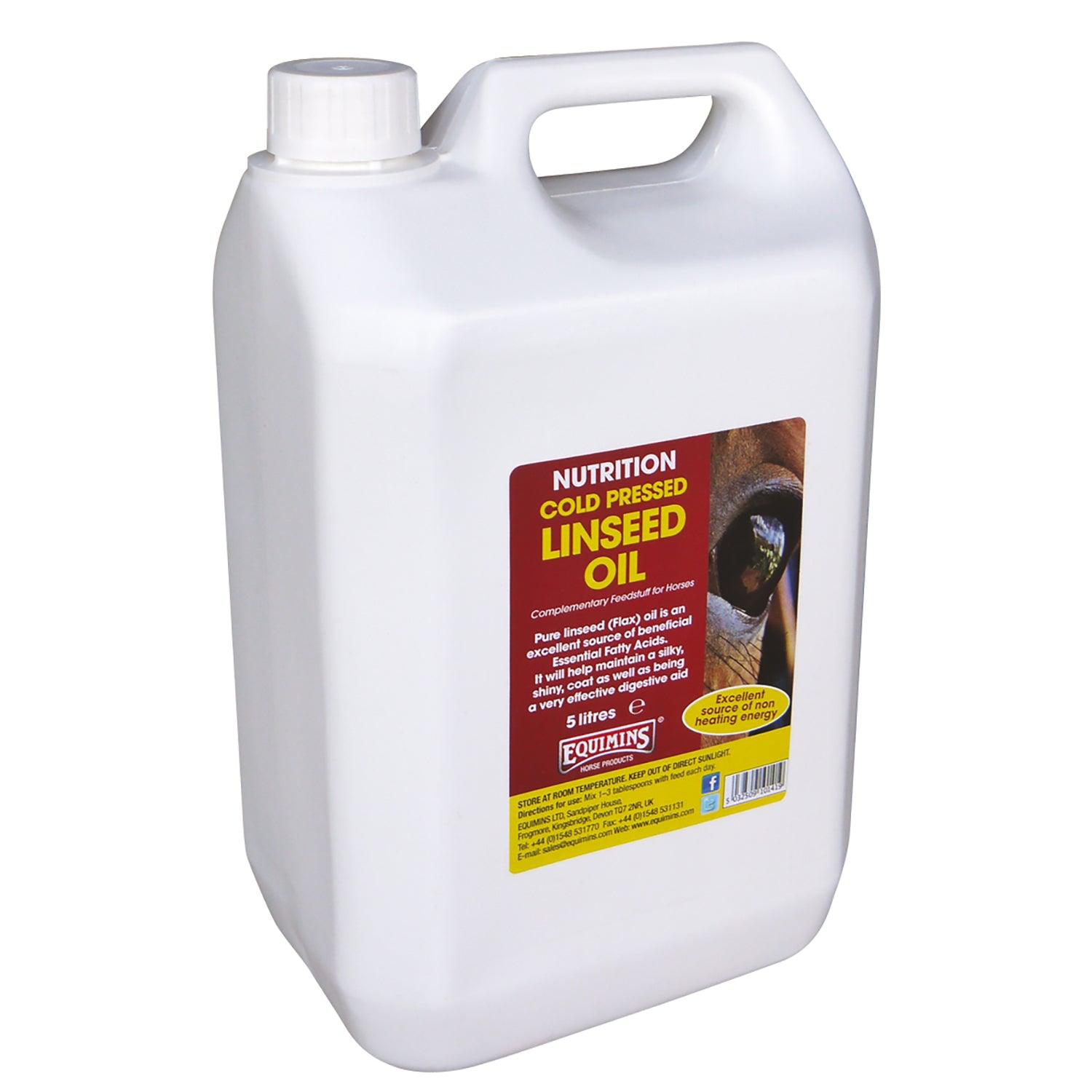 Equimins Linseed Oil 5Ltr - Ormskirk Pets