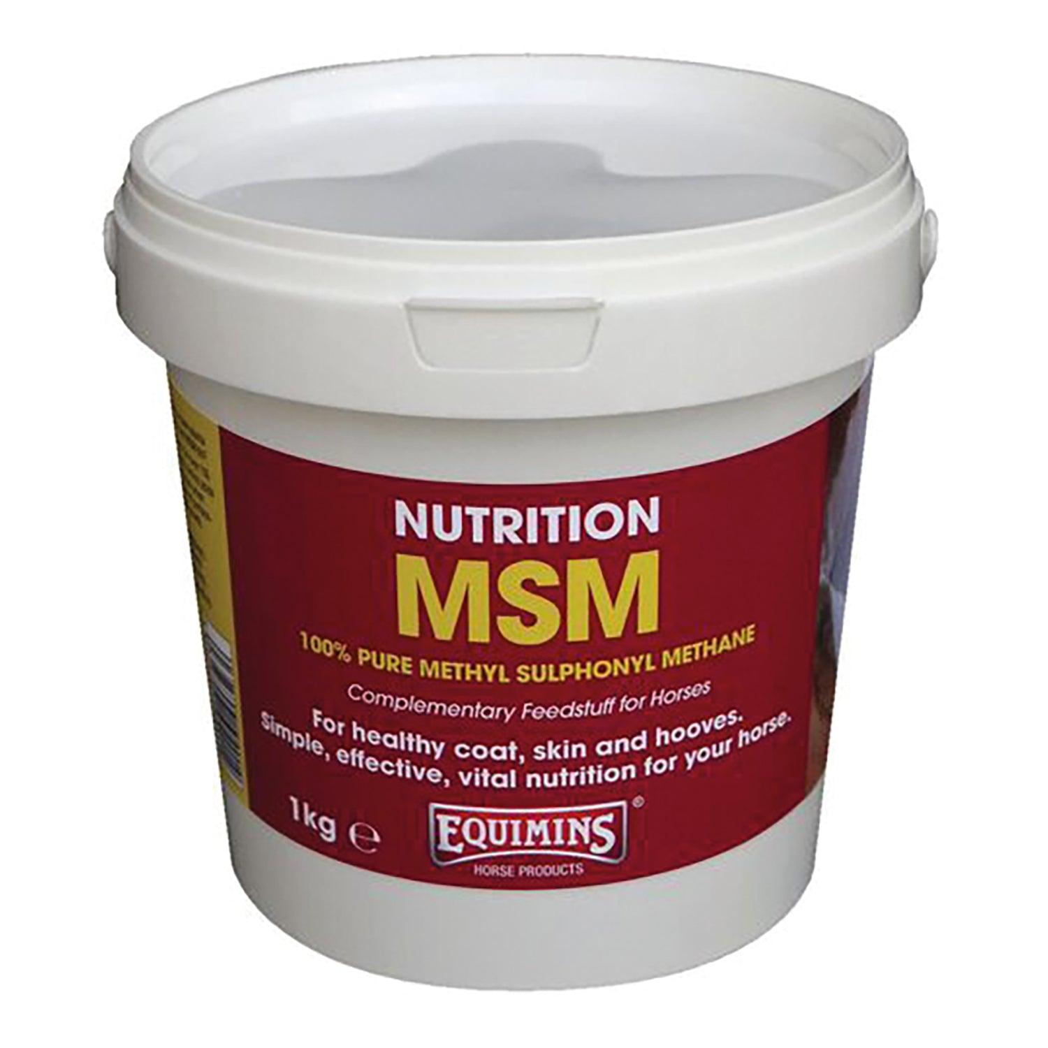 Equimins Msm (Methyl Sulphonyl Methane) 1Kg - Ormskirk Pets