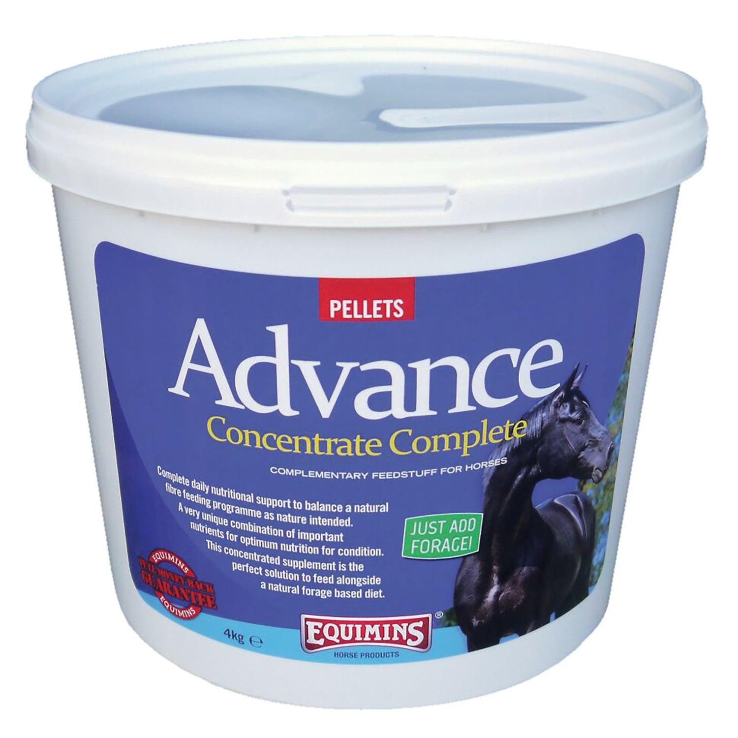 Equimins Advance Concentrate Complete Pellets 4Kg - Ormskirk Pets