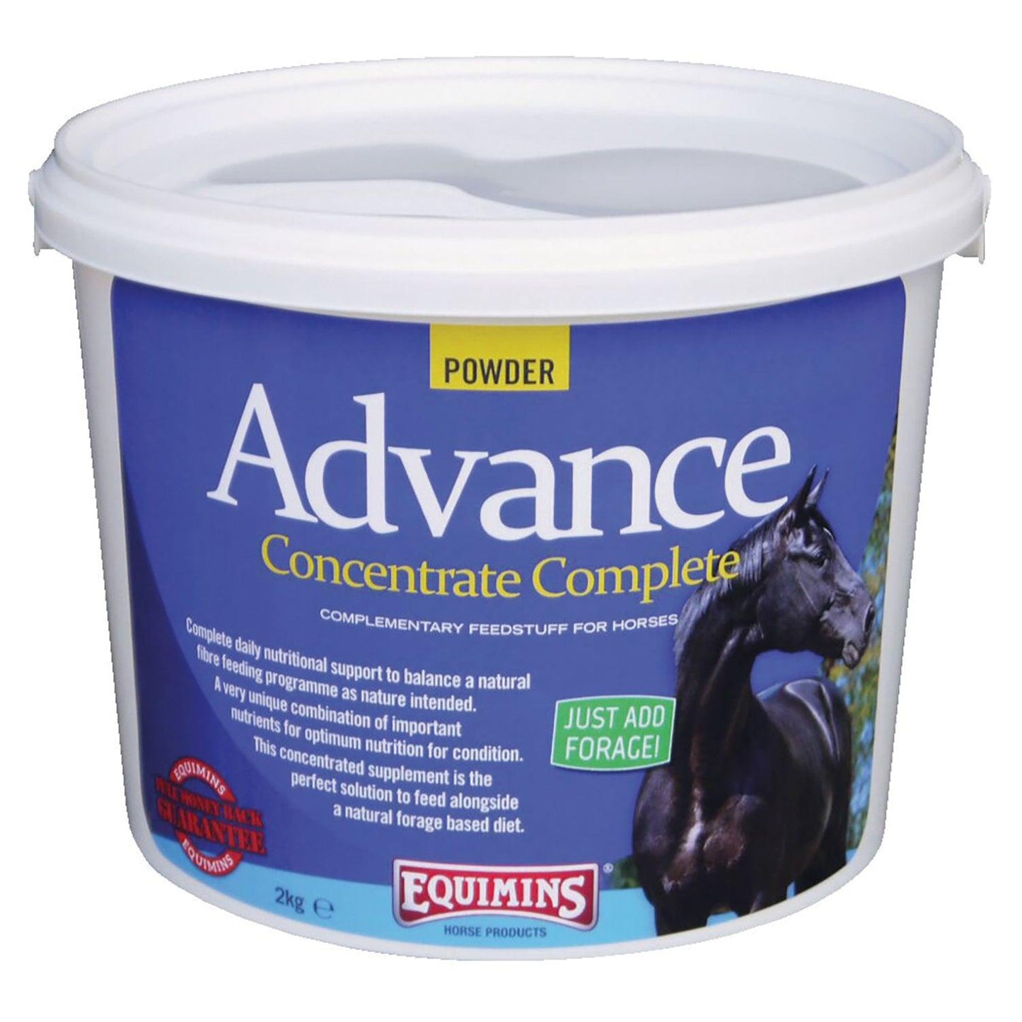 Equimins Advance Concentrate Complete Powder 2Kg - Ormskirk Pets