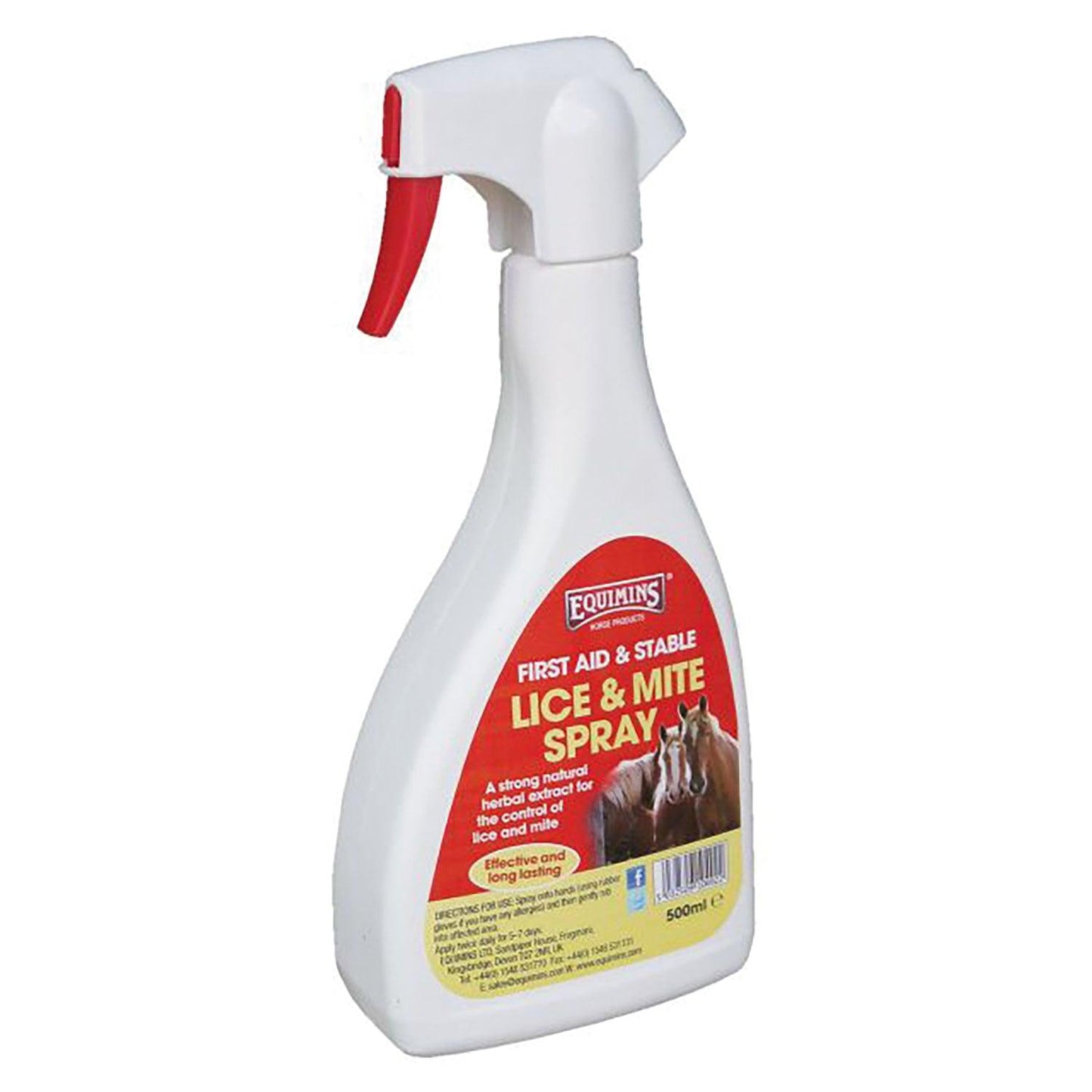 Equimins Lice & Mite Spray 500ml - Ormskirk Pets