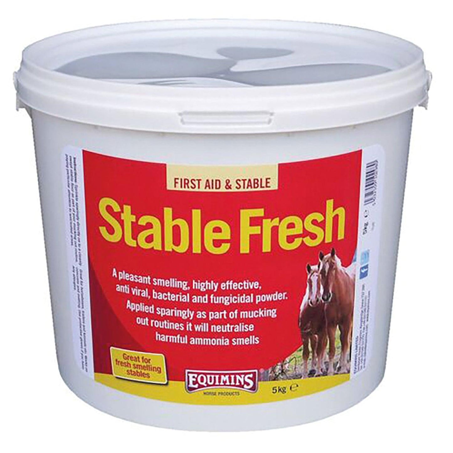 Equimins Stable Fresh Powder Disinfectant 5 Kg Tub - Ormskirk Pets