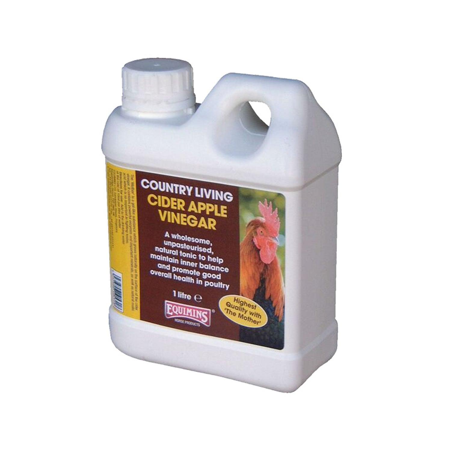 Equimins Country Living Cider Apple Vinegar 1ltr - Ormskirk Pets