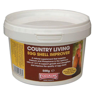 Equimins Country Living Egg Shell Improver 500g - Ormskirk Pets