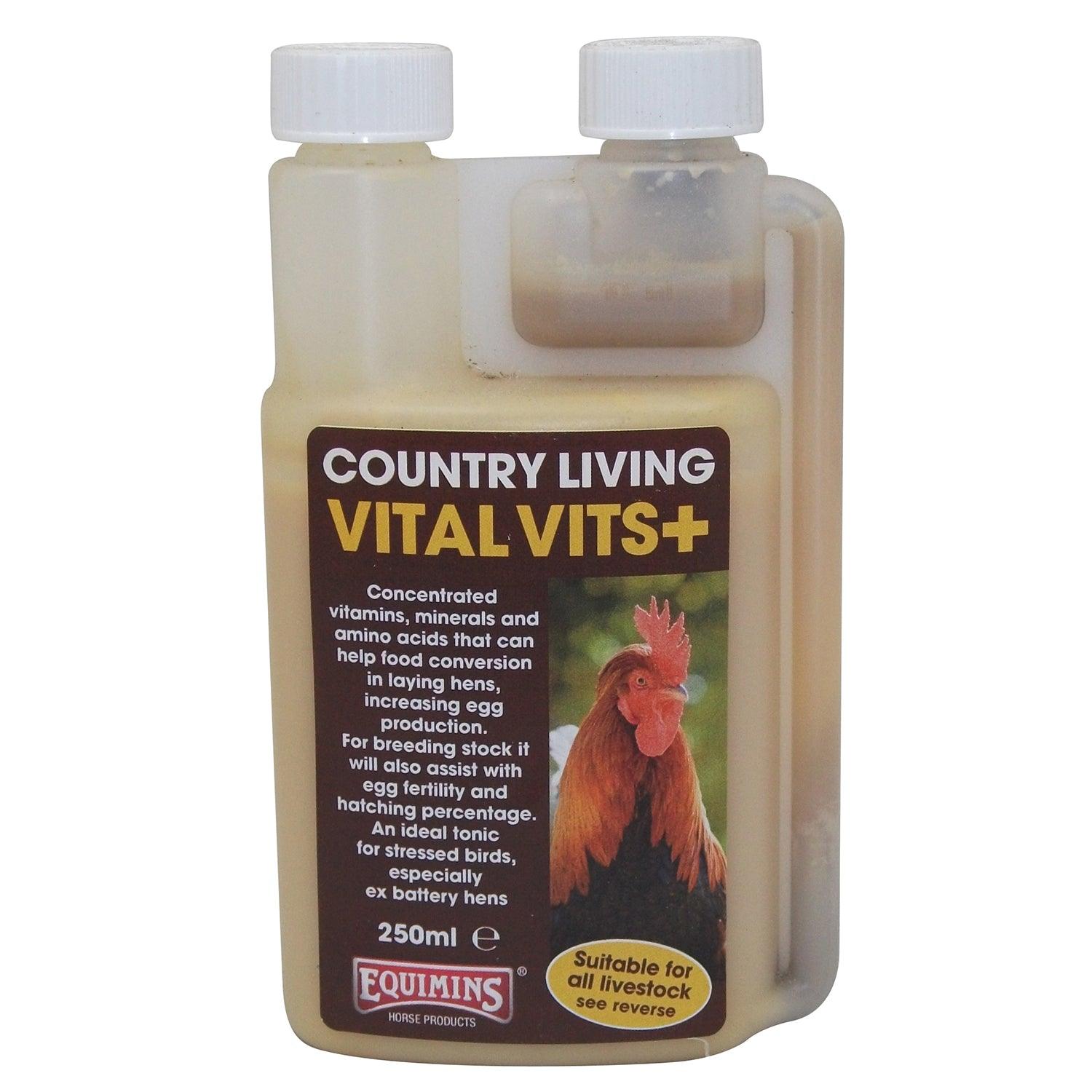 Equimins Country Living Vital Vits+ 250ml - Ormskirk Pets