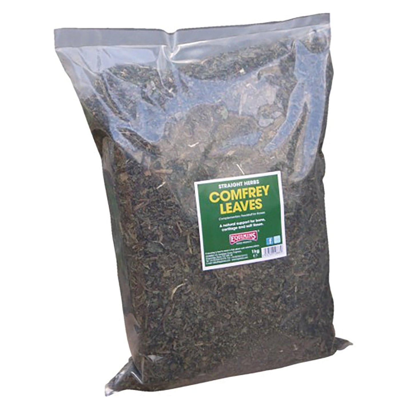 Equimins Straight Herbs Comfrey Leaves 1Kg - Ormskirk Pets