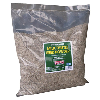 Equimins Straight Herbs Milk Thistle Seed Powder 1Kg - Ormskirk Pets