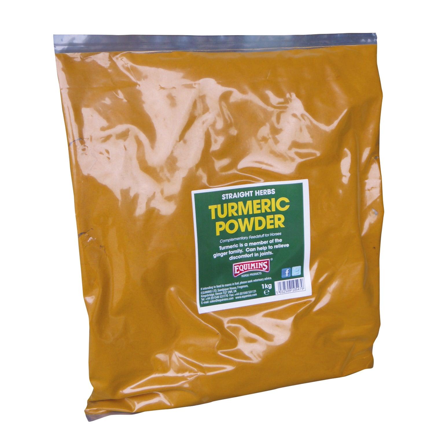 Equimins Straight Herbs Turmeric Powder 1Kg - Ormskirk Pets