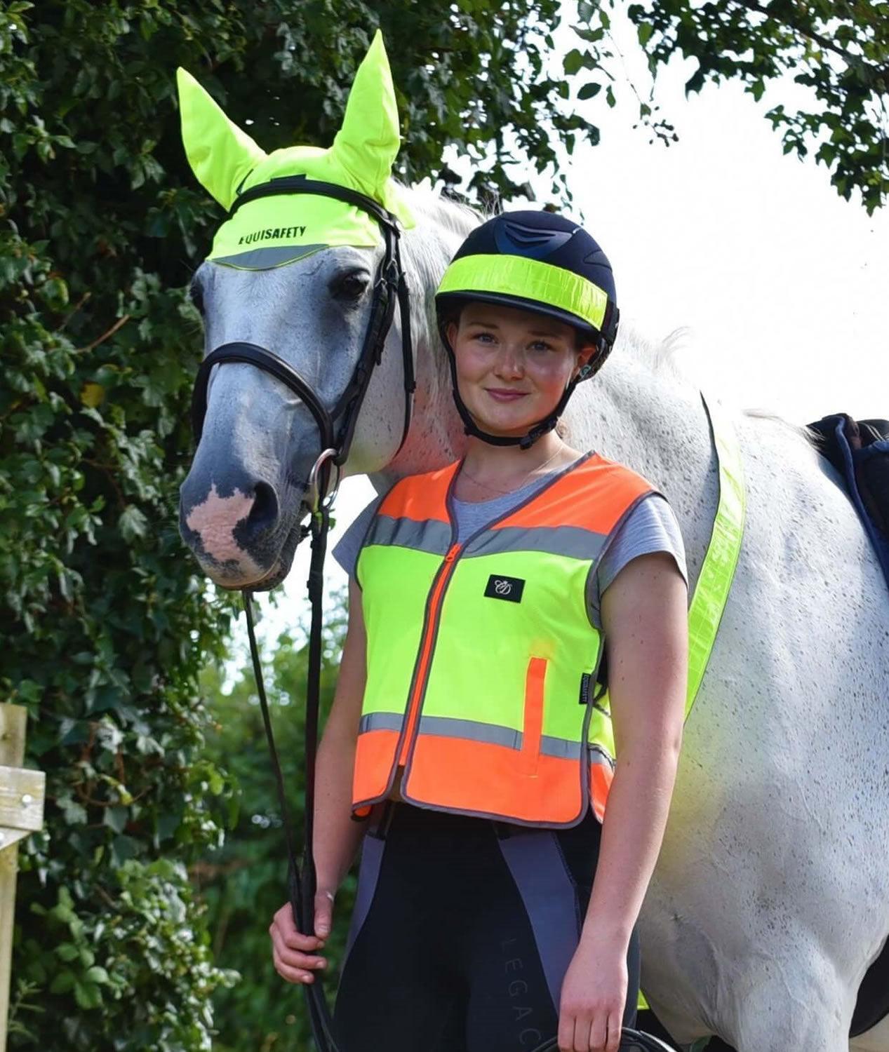 EQUISAFETY WAISTCOAT YELLOW/ORANGE - Ormskirk Pets