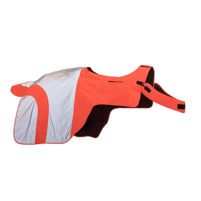 EQUISAFETY MERCURY EXERCISE RUG ORANGE - Ormskirk Pets