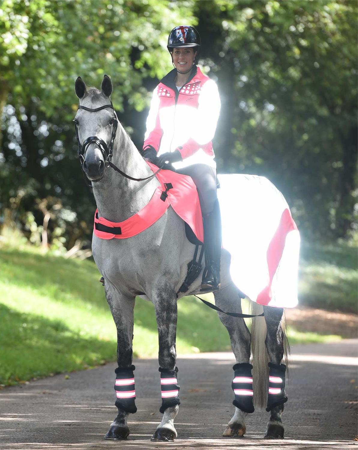 EQUISAFETY MERCURY EXERCISE RUG PINK - Ormskirk Pets