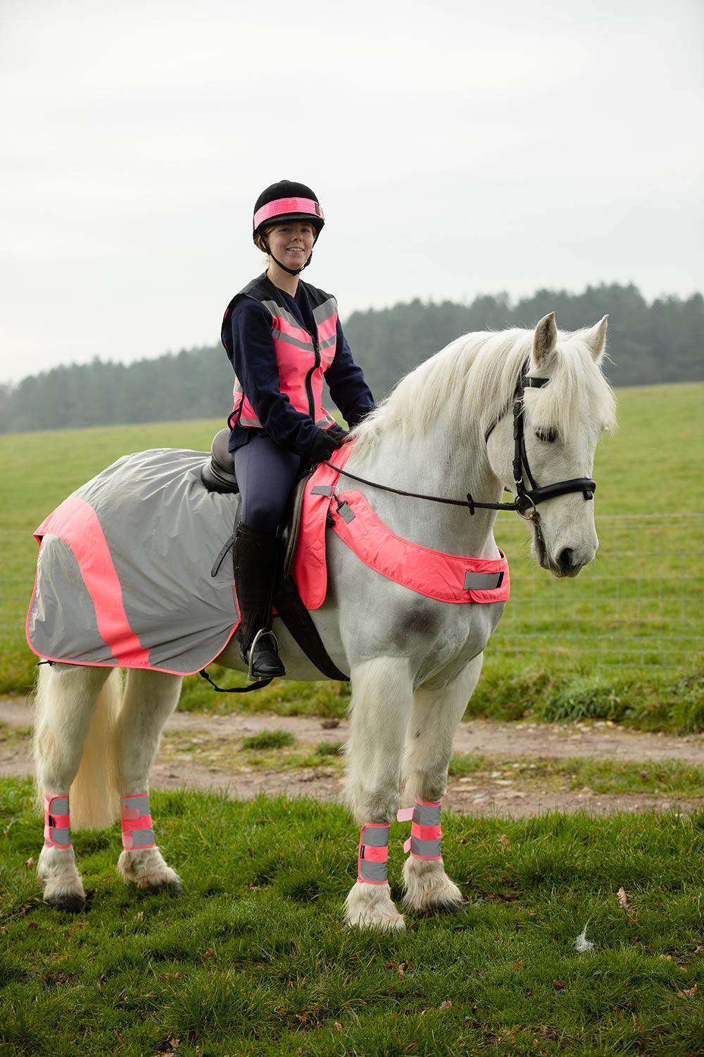 EQUISAFETY MERCURY EXERCISE RUG PINK - Ormskirk Pets