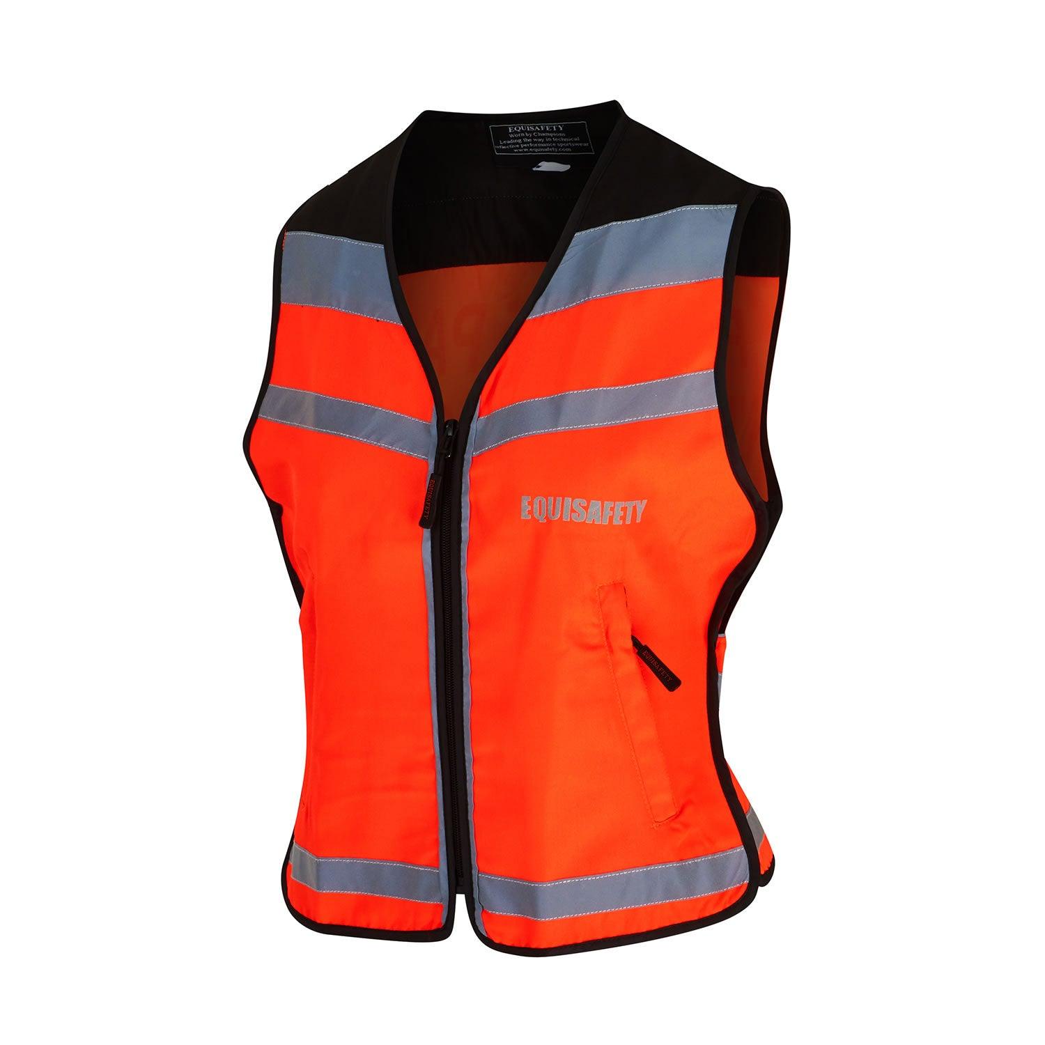 EQUISAFETY AIR WAISTCOAT PLEASE PASS WIDE & SLOWLY RED - Ormskirk Pets