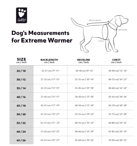 Hurtta Extreme Warmer ECO Hedge - Ormskirk Pets