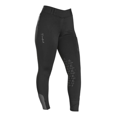 Firefoot Bankfield Basic Breeches Ladies Black/Grey 24" - Ormskirk Pets