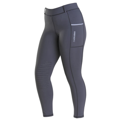 FIREFOOT THIRSK FLEECE LINED BREECHES KIDS CHARCOAL/BLUE KIDS