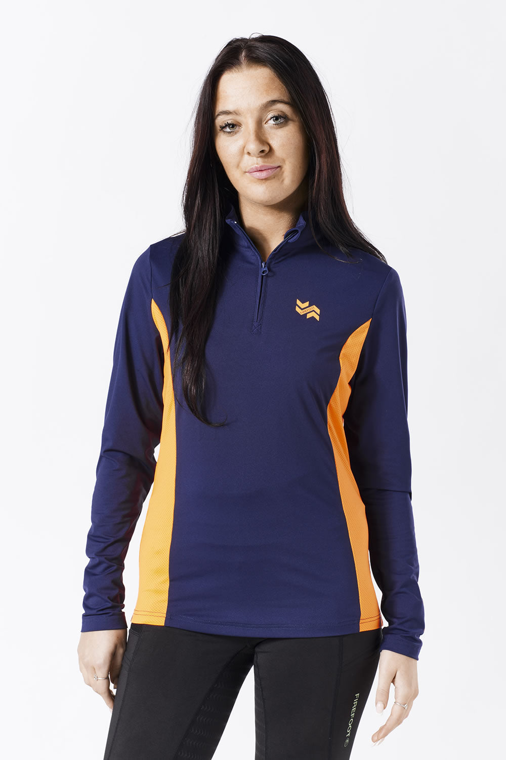 FIREFOOT STANDBURY BASE LAYER KIDS NAVY/ORANGE