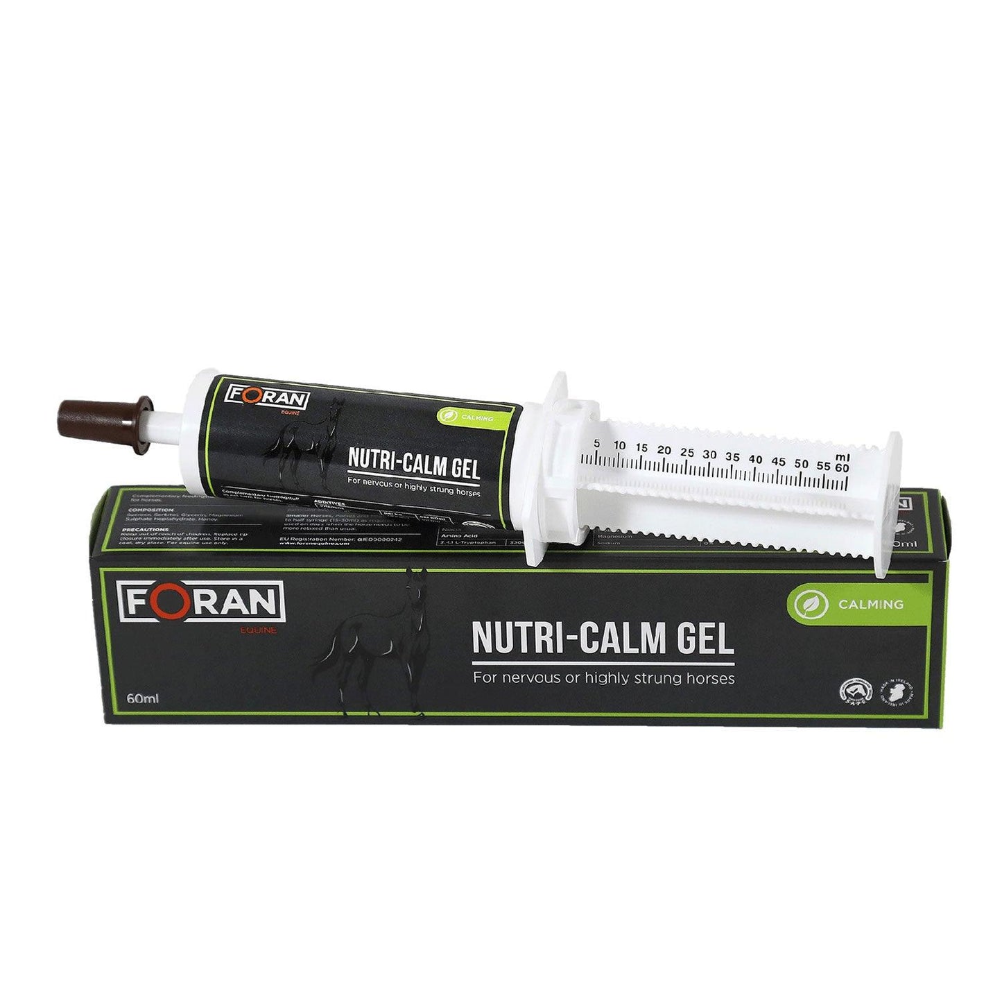 FORAN EQUINE NUTRI-CALM GEL 60 ML - Ormskirk Pets