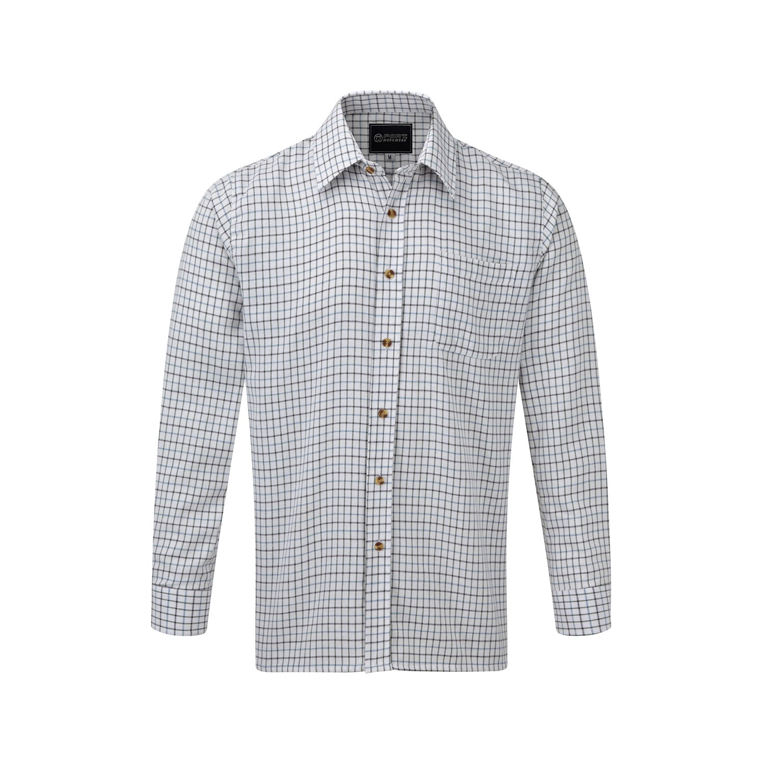 FORT TATTERSALL SHIRT BLUE - Ormskirk Pets