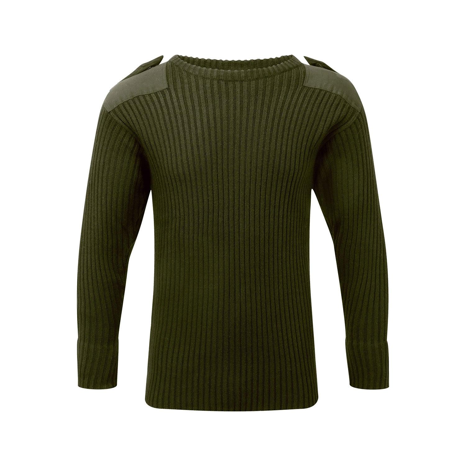 FORT CREW NECK COMBAT JUMPER GREEN - Ormskirk Pets