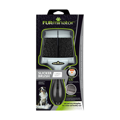 Furminator Slicker Brush Soft - Ormskirk Pets