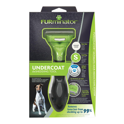 Furminator Undercoat Deshedding Tool For Short Hair Dog Small - Ormskirk Pets