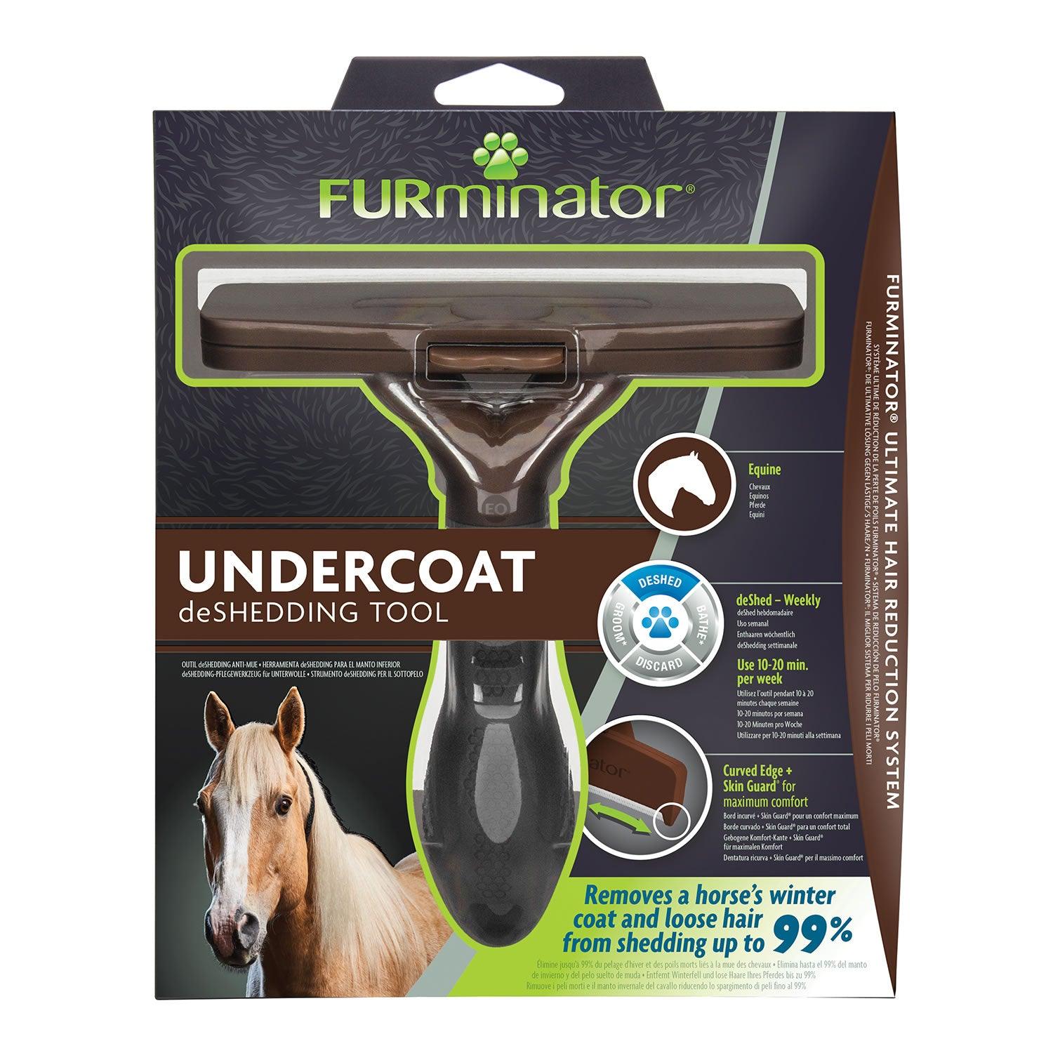 Furminator Undercoat Deshedding Tool For Equine - Ormskirk Pets