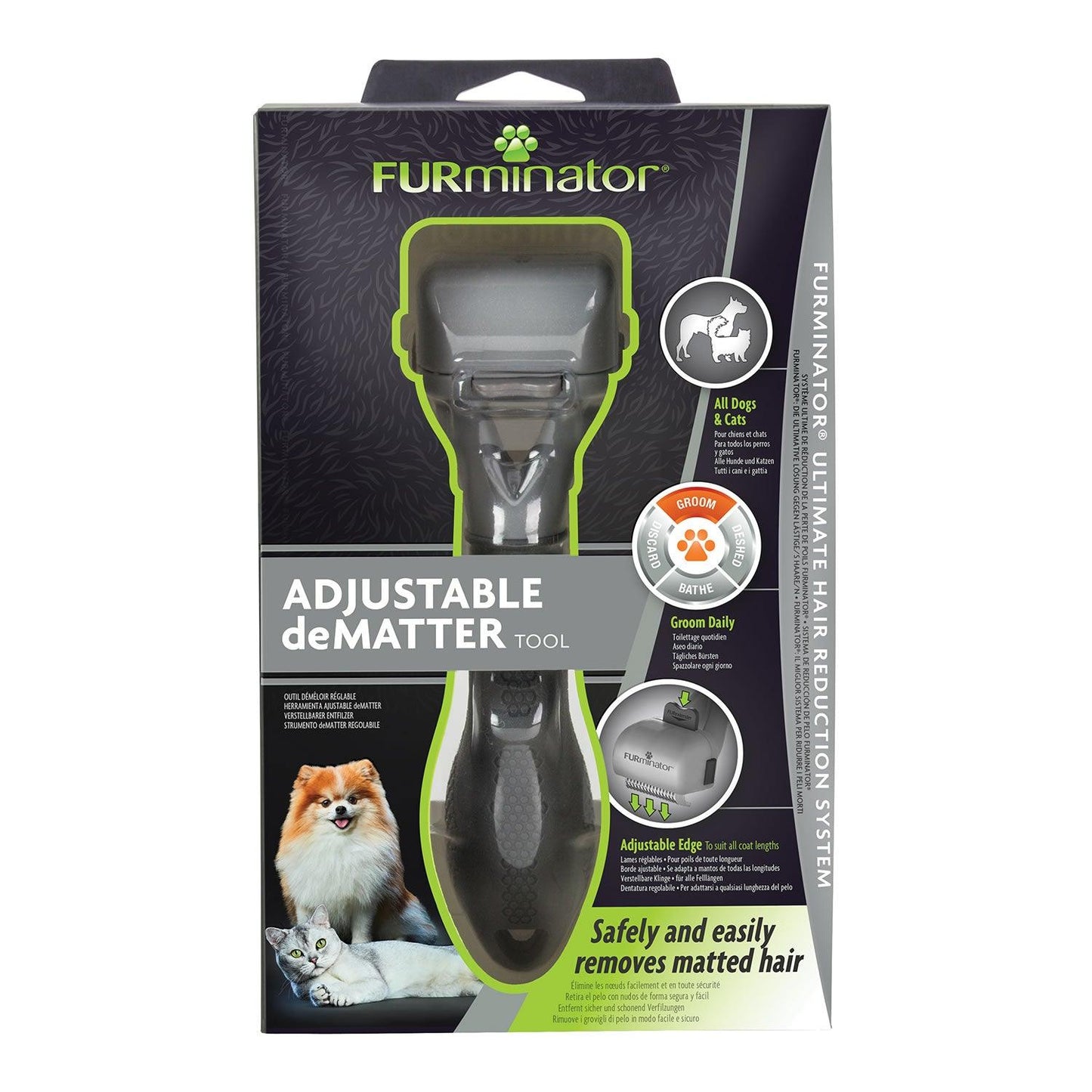 Furminator Adjustable Dematter Tool - Ormskirk Pets