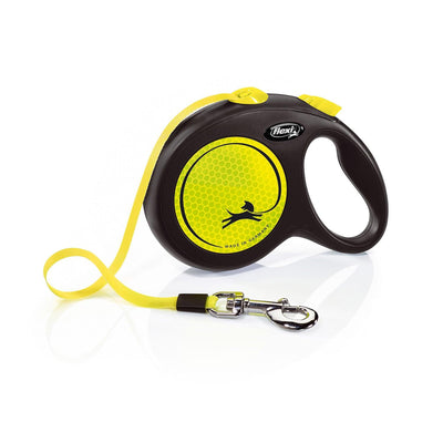 Flexi New Neon Tape Yellow 5M Large - Ormskirk Pets