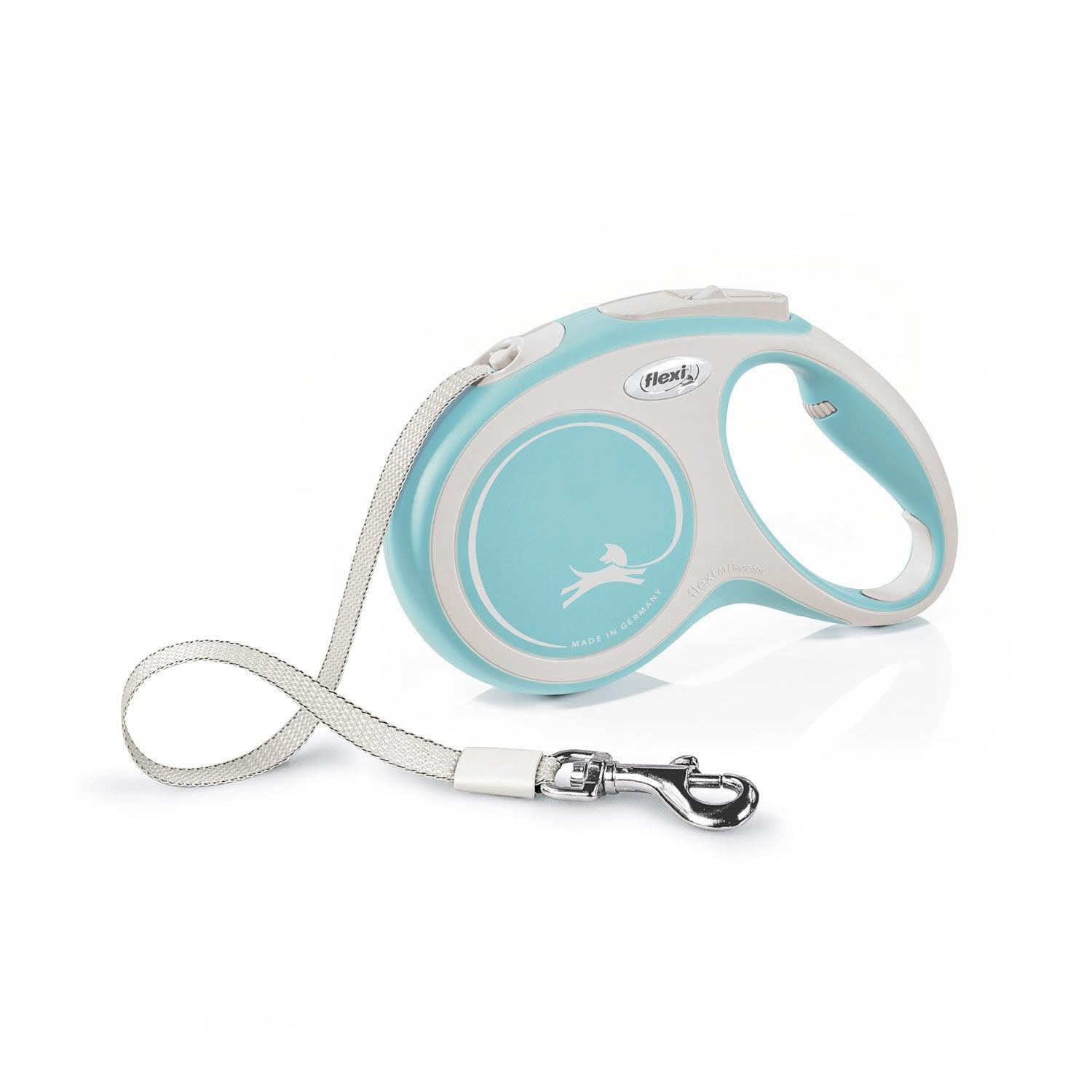 Flexi New Comfort Tape Light Blue 5m Medium - Ormskirk Pets