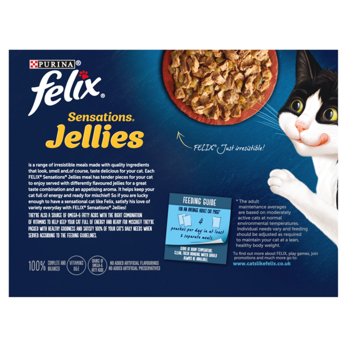 Felix Sensations GIJ Jellies Meaty Selection 12x85g