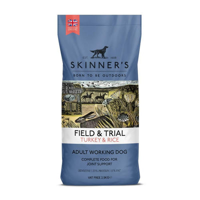 Skinner's Field & Trial Turkey & Rice Hypoallergenic 2.5kg - Ormskirk Pets