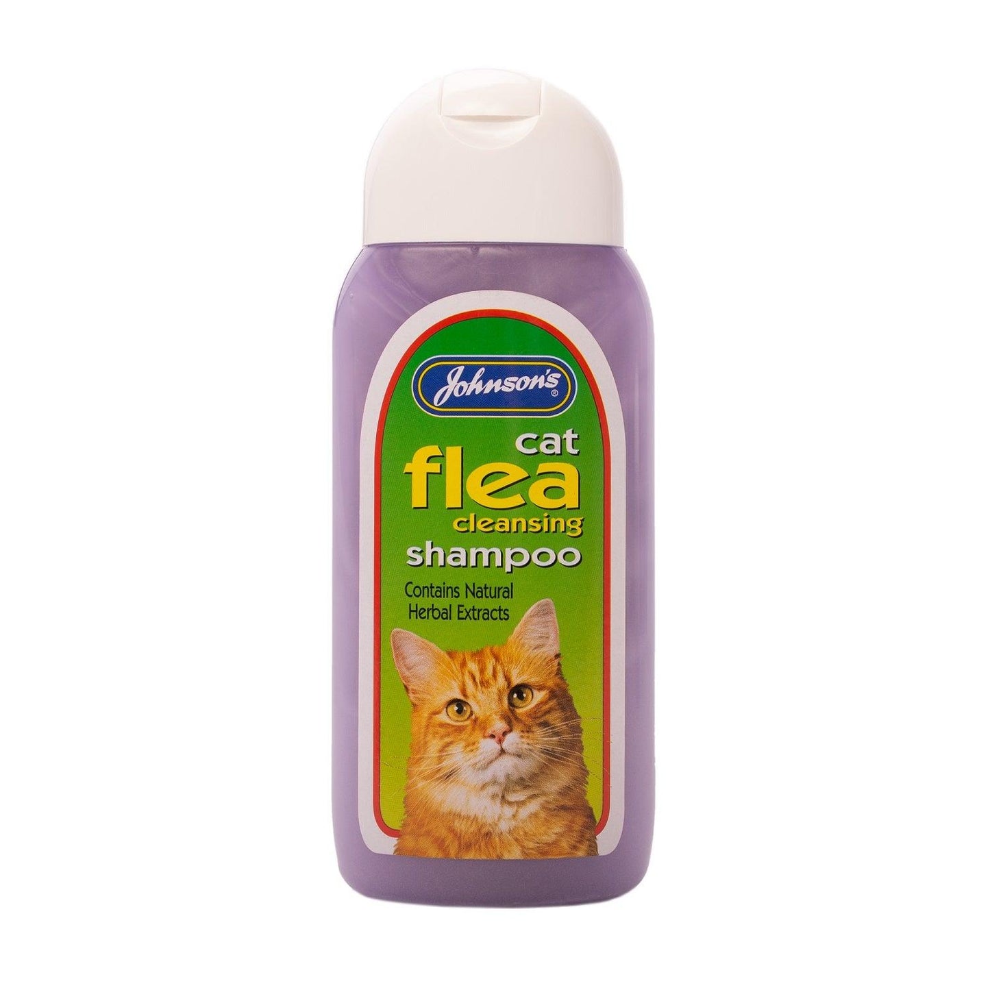 Johnson's Cat Flea Cleansing Shampoo 200ml - Ormskirk Pets