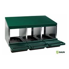 Gaun Plastic Tray For Laying Nest 3 Compartments 13.94kg - Ormskirk Pets