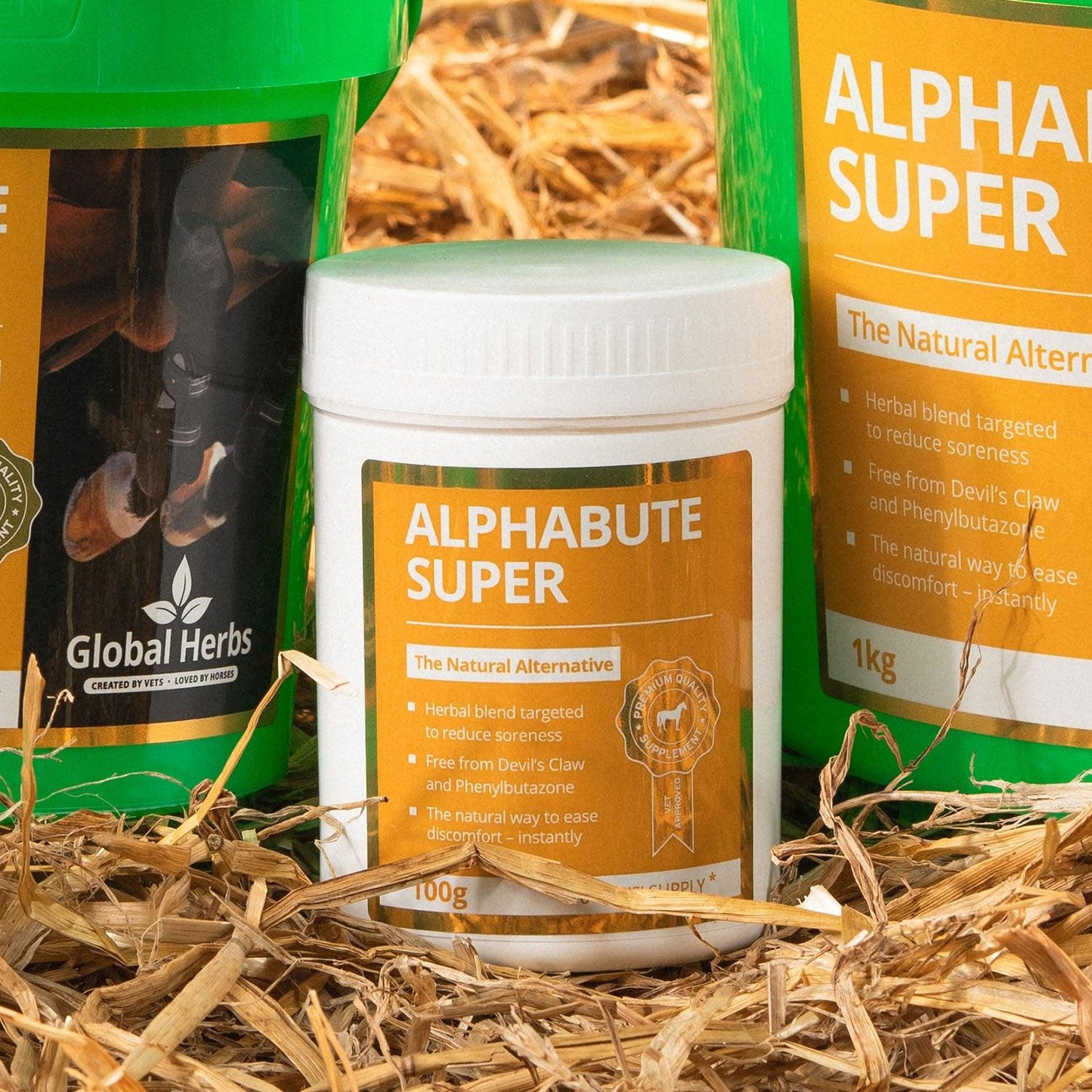 Global Herbs Alphabute Super 100G - Ormskirk Pets